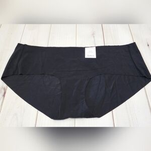Auden Hipster Invisible Edge Black Underwear Large (12/14) - New With Tags